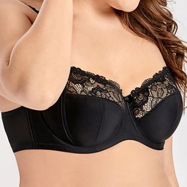 Large Cup Non-Padded Lace Balconette - Plus Size Bra Boutique - Dr. Canine's